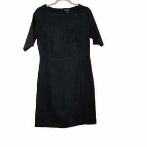 𝅺the LIMITED dark grey shift dress. Short sleeves.